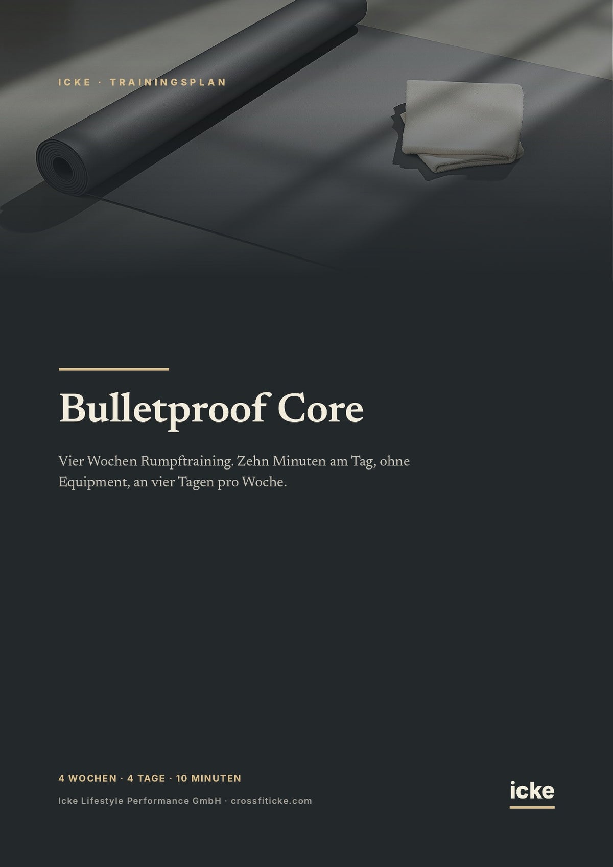 Titelseite des eBooks Icke Bulletproof Core